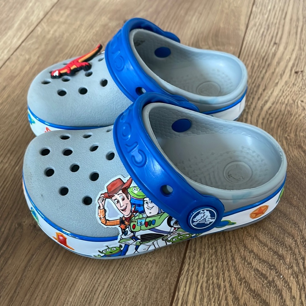 Toddler Toy Story Light Up Crocs
